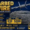 Barbed Wire 610mts Roll